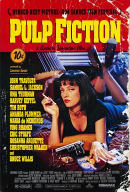 Pulp Fiction theatrical poster